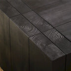 Mesa de centro de madera maciza moderna y versátil - Perfecta para sala de estar