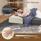 Sofá cama plegable de 8 pulgadas con espuma de alta densidad y funda lavable
