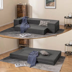 Sofá cama plegable de 8 pulgadas con espuma de alta densidad y funda lavable