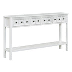 Mesa consola de entrada de 4 cajones