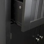 Gabinete utilitario para microondas y cafetera