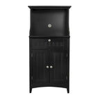 Gabinete utilitario para microondas y cafetera