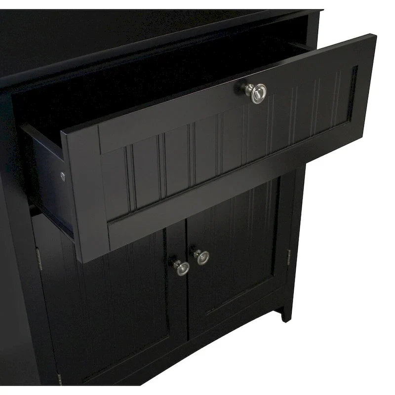 Gabinete utilitario para microondas y cafetera
