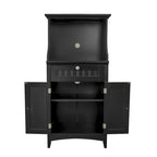 Gabinete utilitario para microondas y cafetera