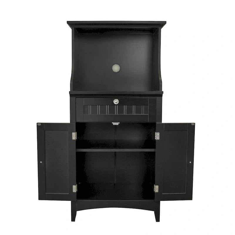 Gabinete utilitario para microondas y cafetera