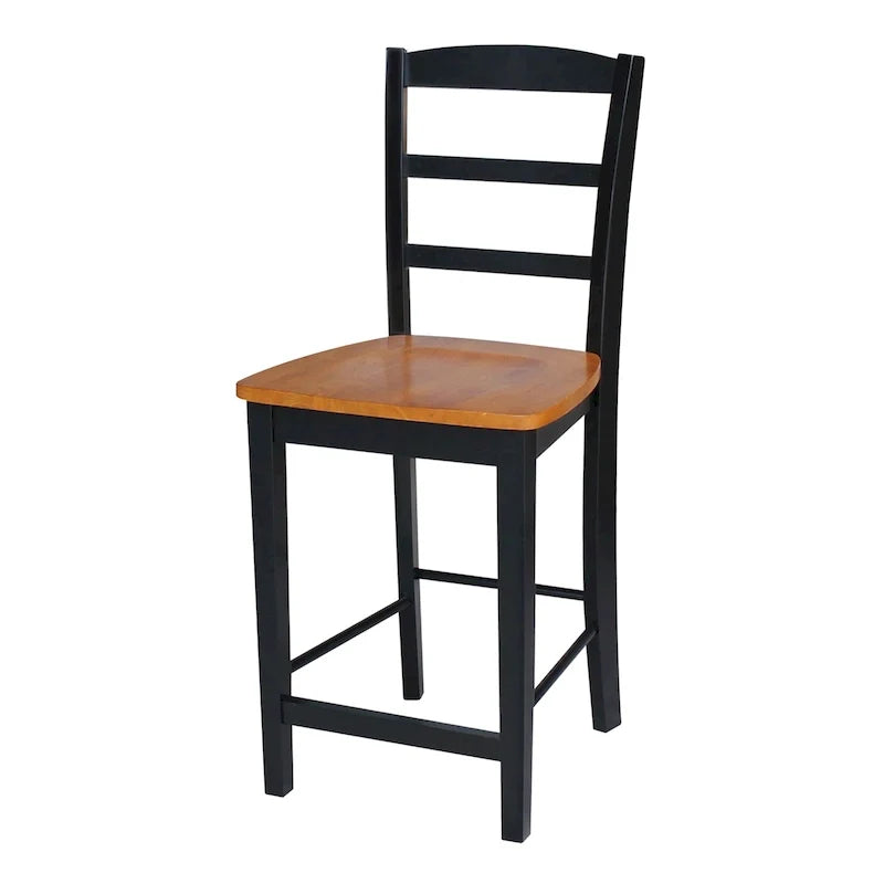 Taburete de Bar de Madera Maciza