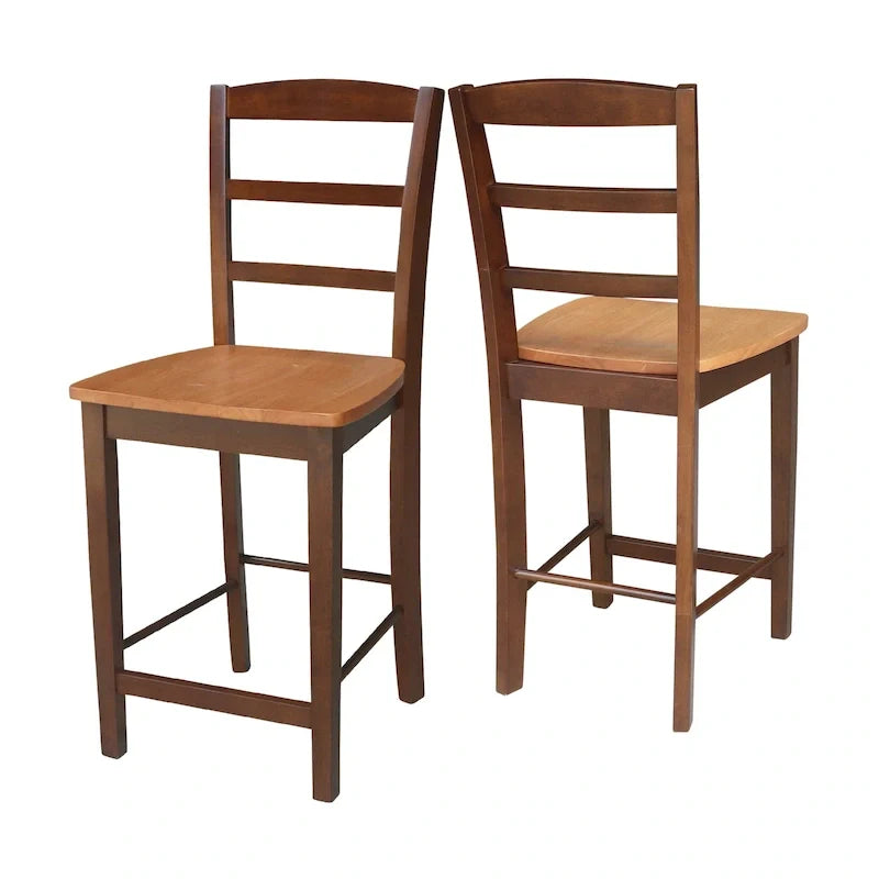 Taburete de Bar de Madera Maciza