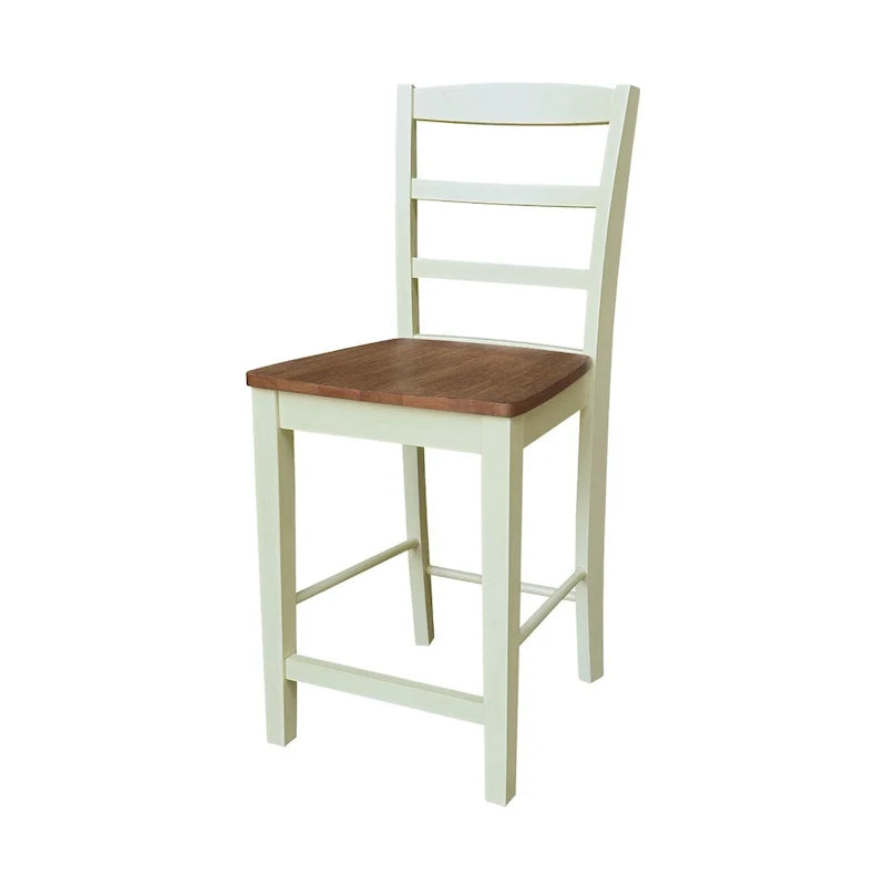 Taburete de Bar de Madera Maciza