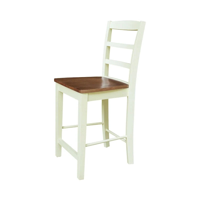 Taburete de Bar de Madera Maciza