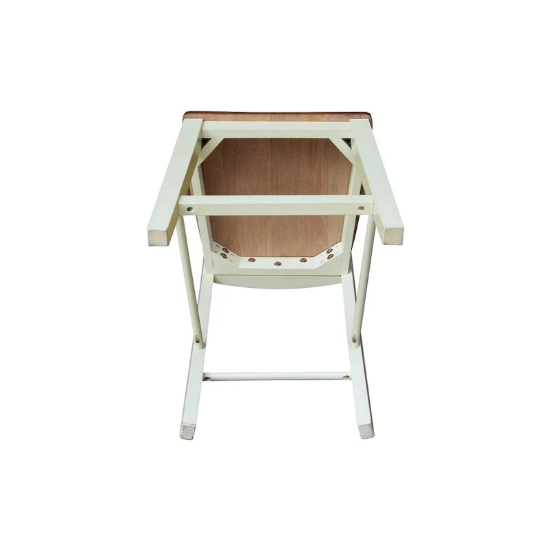 Taburete de Bar de Madera Maciza