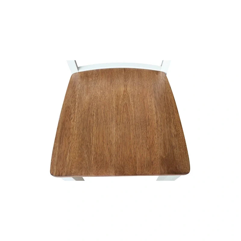 Taburete de Bar de Madera Maciza