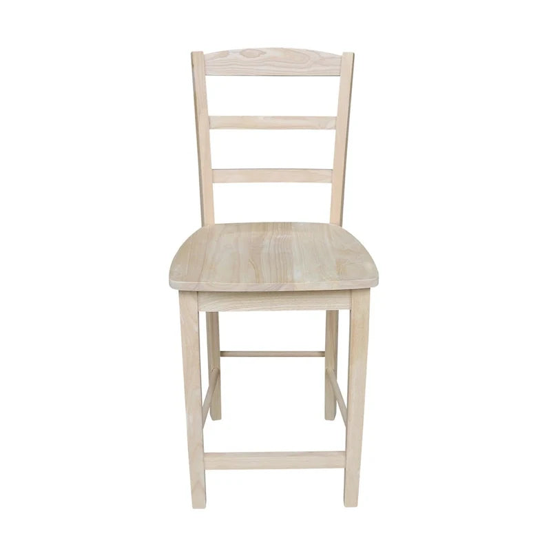 Taburete de Bar de Madera Maciza