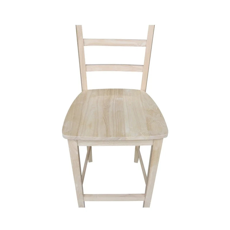 Taburete de Bar de Madera Maciza