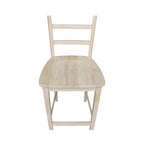 Taburete de Bar de Madera Maciza