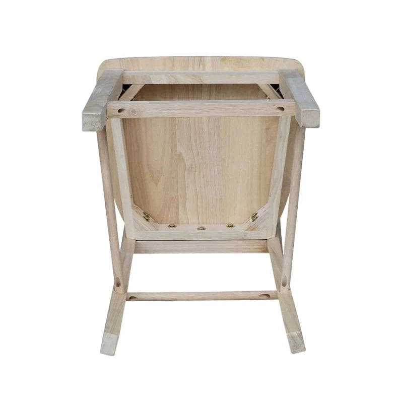 Taburete de Bar de Madera Maciza