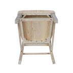 Taburete de Bar de Madera Maciza