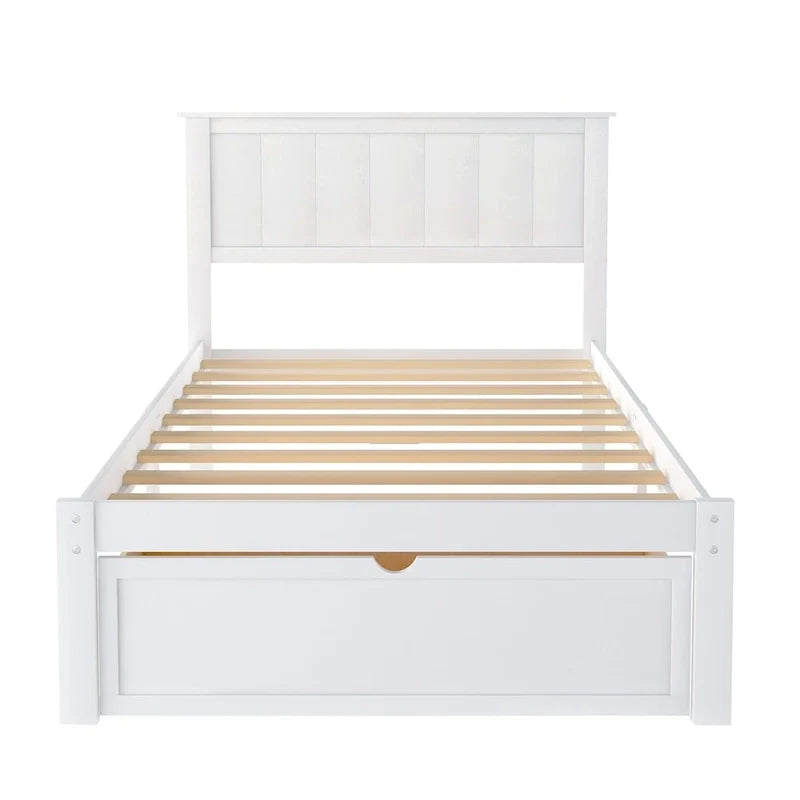 Cama de plataforma con cajón de almacenaje