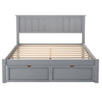 Cama de plataforma con cajón de almacenaje