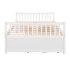 Cama nido doble con cama extraíble individual y cajones de almacenamiento