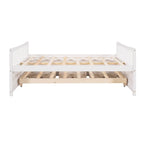 Cama nido doble con cama extraíble individual y cajones de almacenamiento