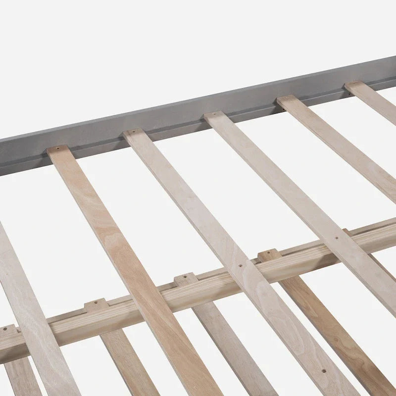 Cama nido doble con cama extraíble individual y cajones de almacenamiento