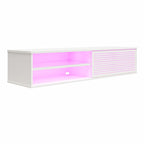 Mueble de TV flotante para televisores de hasta 60 pulgadas