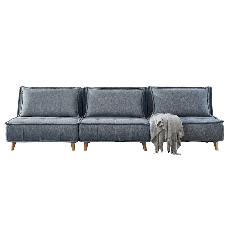 Sillón Sofá Convertible Modular Moderno