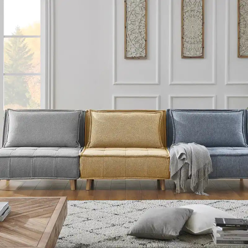 Sillón Sofá Convertible Modular Moderno