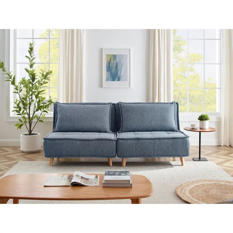 Sillón Sofá Convertible Modular Moderno