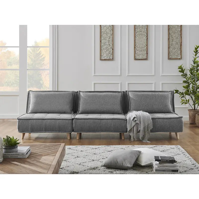 Sillón Sofá Convertible Modular Moderno