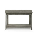 Mueble TV compacto con estante inferior
