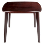 Mesa de comedor de madera maciza - Nogal, 34.02 x 34.02 x 29.33 pulgadas