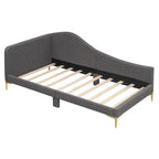 Cama nido individual con cabecero y apoyabrazos