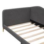 Cama nido individual con cabecero y apoyabrazos