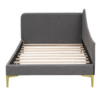 Cama nido individual con cabecero y apoyabrazos
