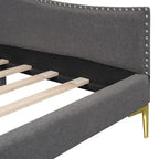Cama nido individual con cabecero y apoyabrazos