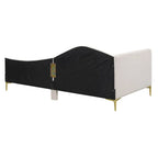Cama nido individual con cabecero y apoyabrazos