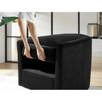 Sillón giratorio 360° con otomana