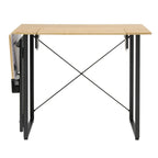 Mesa de costura Pivot con panel de almacenamiento y plataforma ajustable