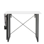 Mesa de costura Pivot con panel de almacenamiento y plataforma ajustable